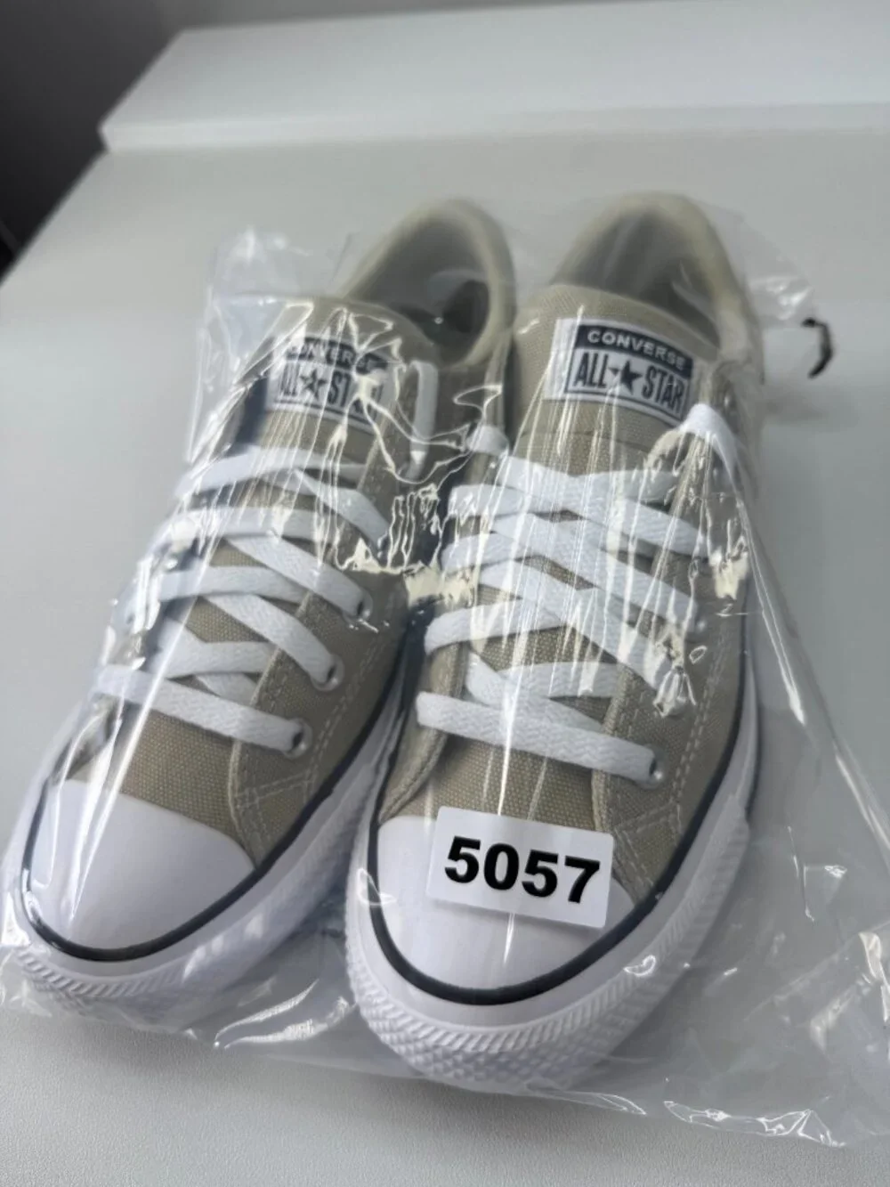 Converse All Star Madison Low Top Khaki Sneakers A11710F Mens 7 Womens 9 New - Picture 8 of 8